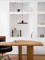 Lola Pendant Swag Light – Modern LED Disc Pendant for Living Room & Dining Room