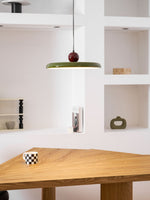 Lola Pendant Swag Light – Modern LED Disc Pendant for Living Room & Dining Room