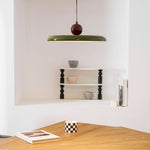 Lola Pendant Swag Light – Modern LED Disc Pendant for Living Room & Dining Room