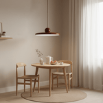 Lola Pendant Swag Light – Modern LED Disc Pendant for Living Room & Dining Room