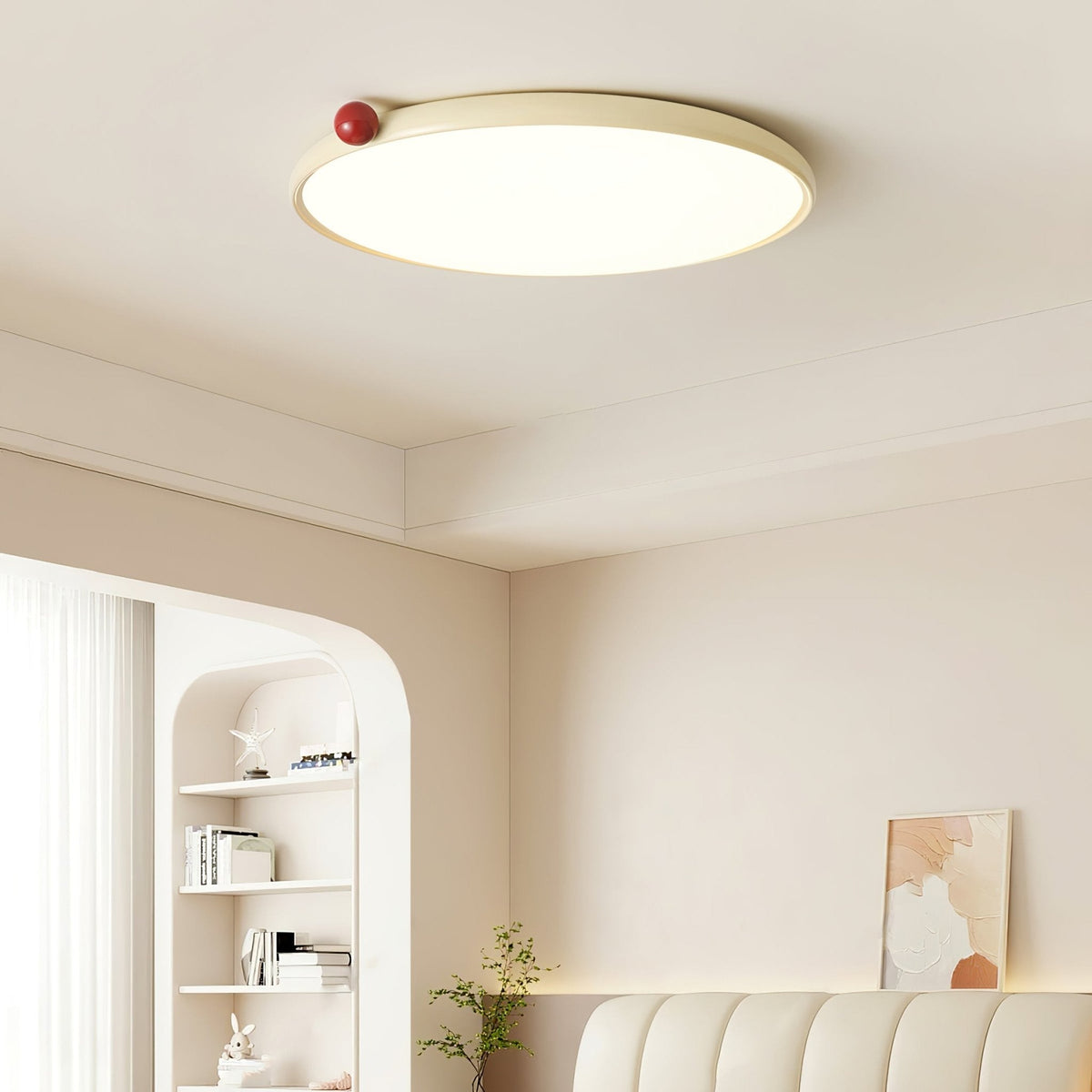 Lola LED Flush Mount Ceiling Light with Color Accents