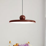 Lola Pendant Swag Light – Modern LED Disc Pendant for Living Room & Dining Room