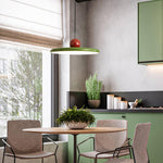Lola Pendant Swag Light – Modern LED Disc Pendant for Living Room & Dining Room