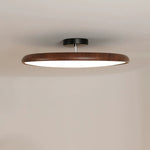 Lola Wood Grain Adjustable Ceiling Light – Modern LED Flush Mount