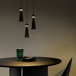 Loma Wood Pendant Light – Modern Minimalist LED Chandelier for Dining Room and Kitchen Island