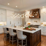 Firefly Linear LED Chandelier – Modern Acrylic Pendant Light for Dining & Living Spaces