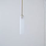 Long Tube Glass Pendant Light