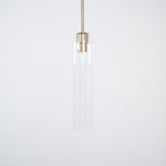 Long Tube Glass Pendant Light