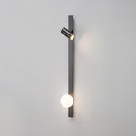 Long Arm Plug In Wall Light