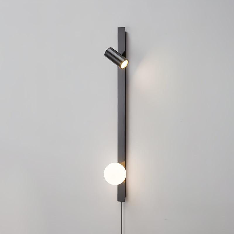 Long Arm Plug In Wall Light