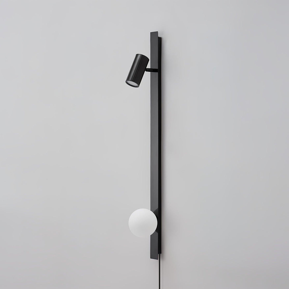 Long Arm Plug In Wall Light