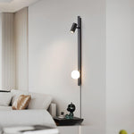 Long Arm Plug In Wall Light