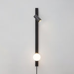 Long Arm Plug In Wall Light