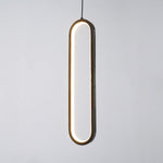 Long Oval Led Pendant Lamp