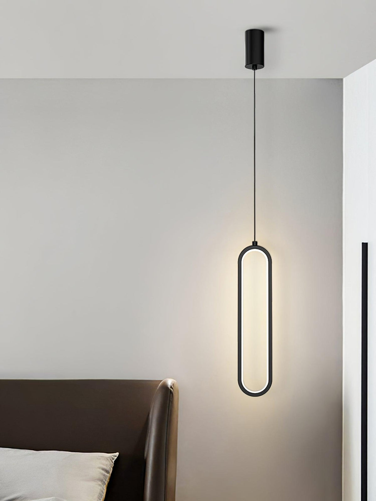 Long Oval Led Pendant Lamp