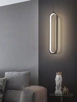 Long Oval Led Pendant Lamp