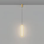 Long Oval Led Pendant Lamp