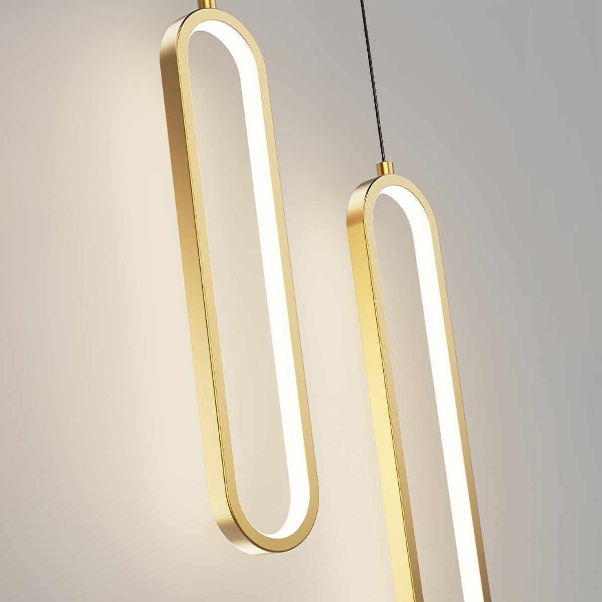 Long Oval Led Pendant Lamp