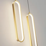Long Oval Led Pendant Lamp
