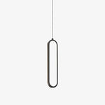 Long Oval Led Pendant Lamp