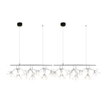 Firefly Linear LED Chandelier – Modern Acrylic Pendant Light for Dining & Living Spaces