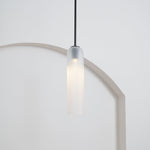 Long Tube Glass Pendant Light