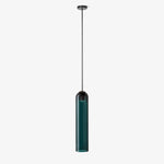 Long Tube Glass Pendant Light
