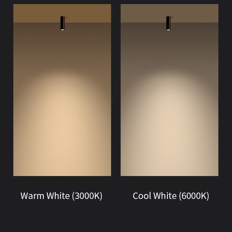 Long rotating spotlight