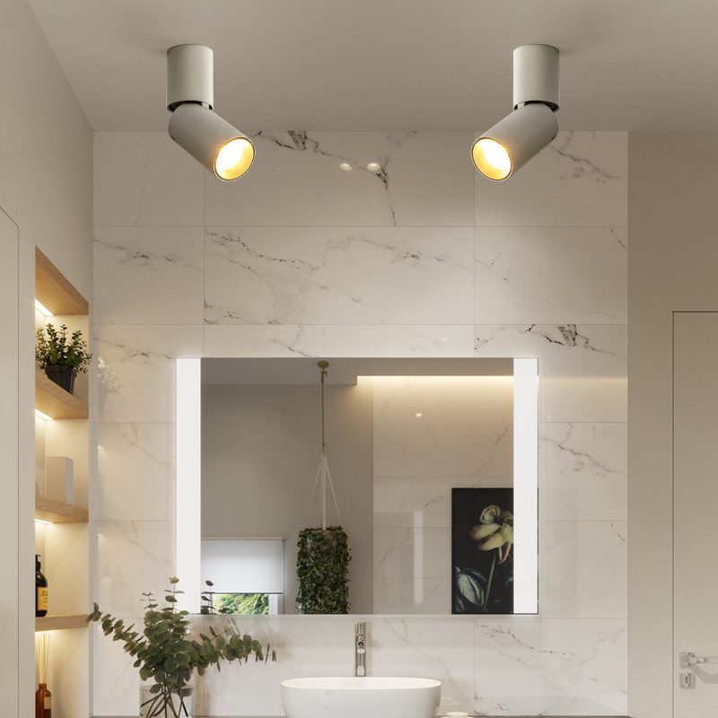 Long rotating spotlight