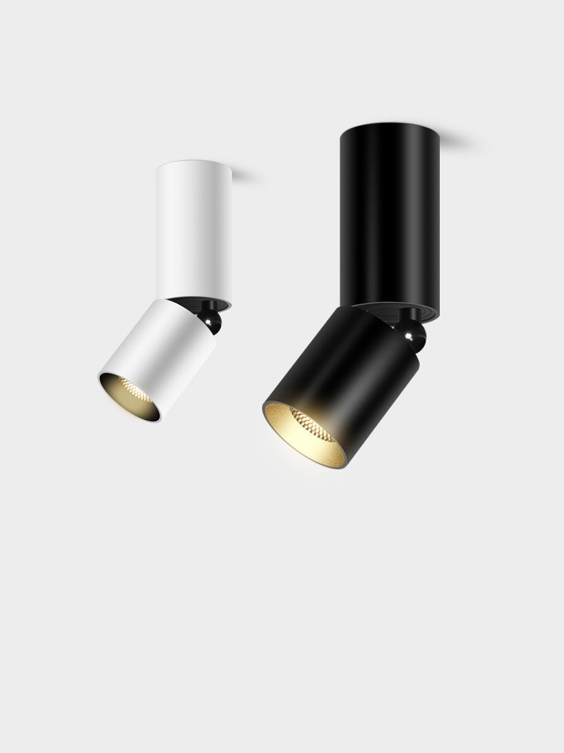 Long rotating spotlight