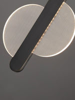 Loomis Modern Brass LED Pendant Light for Dining Room and Living Space