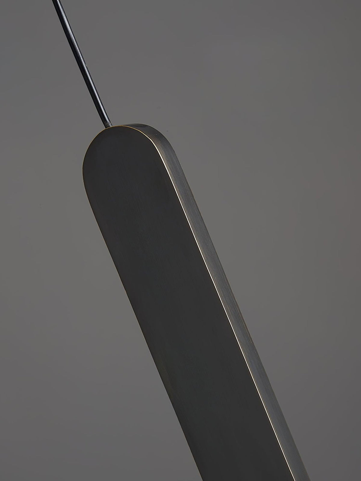 Loomis Modern Brass LED Pendant Light for Dining Room and Living Space
