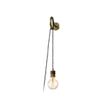 Loop Minimalist Wall Light With Wall Socket