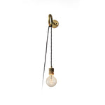 Loop Minimalist Wall Light With Wall Socket