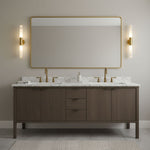 Cavoya Natural Alabaster Wall Sconce with Dual-Ended LED Glow