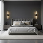 Cavoya Natural Alabaster Wall Sconce with Dual-Ended LED Glow