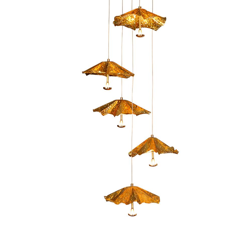 Lotus Leaf Chandelier