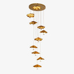 Lotus Leaf Chandelier