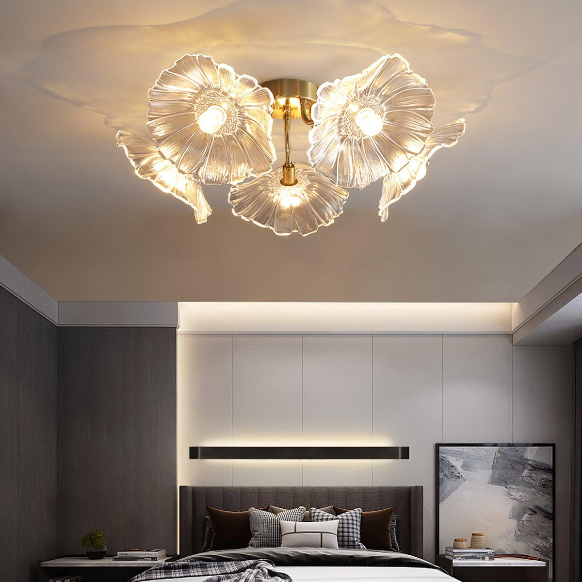 lotus-leaf-glass-ceiling-lamp