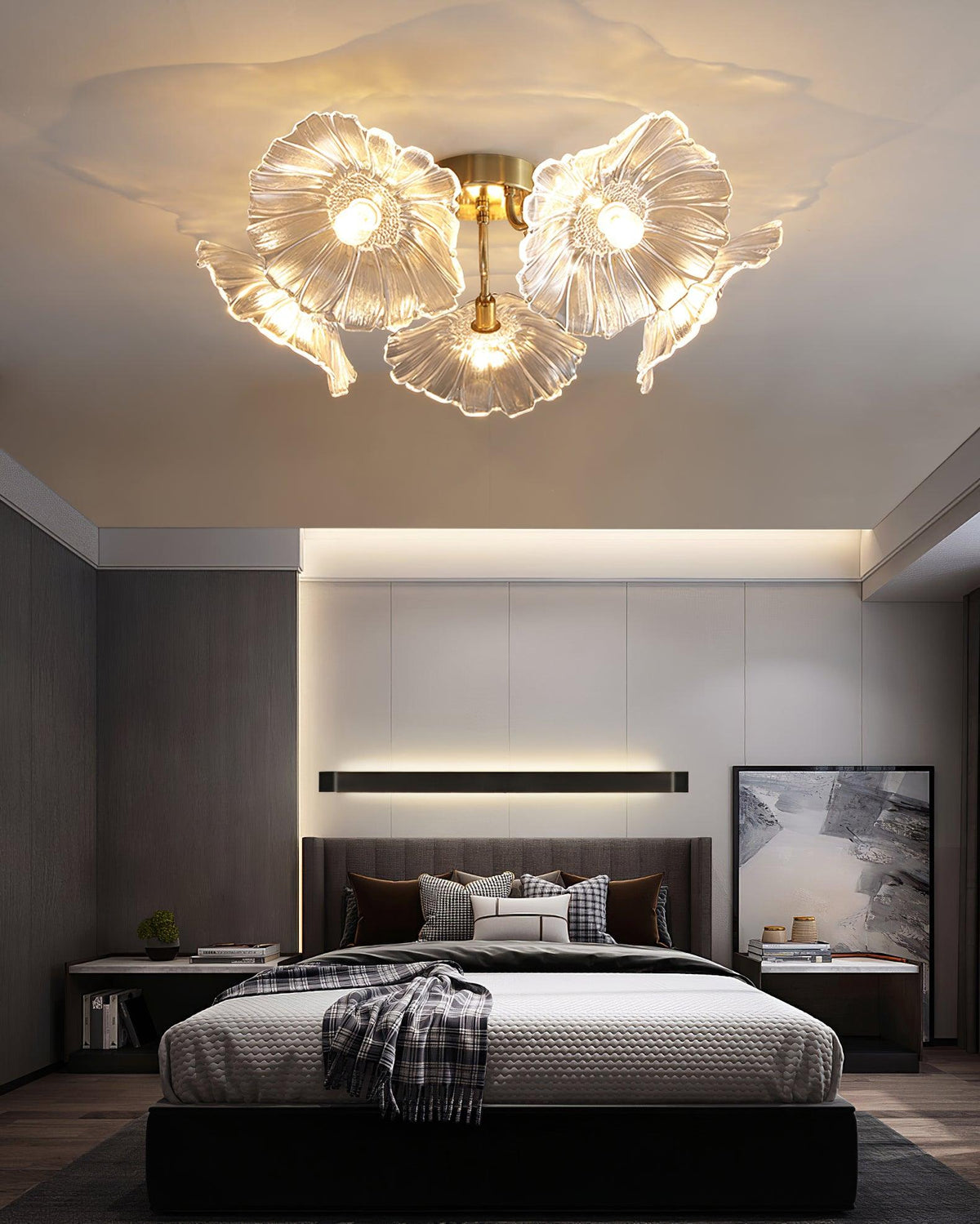 lotus-leaf-glass-ceiling-lamp