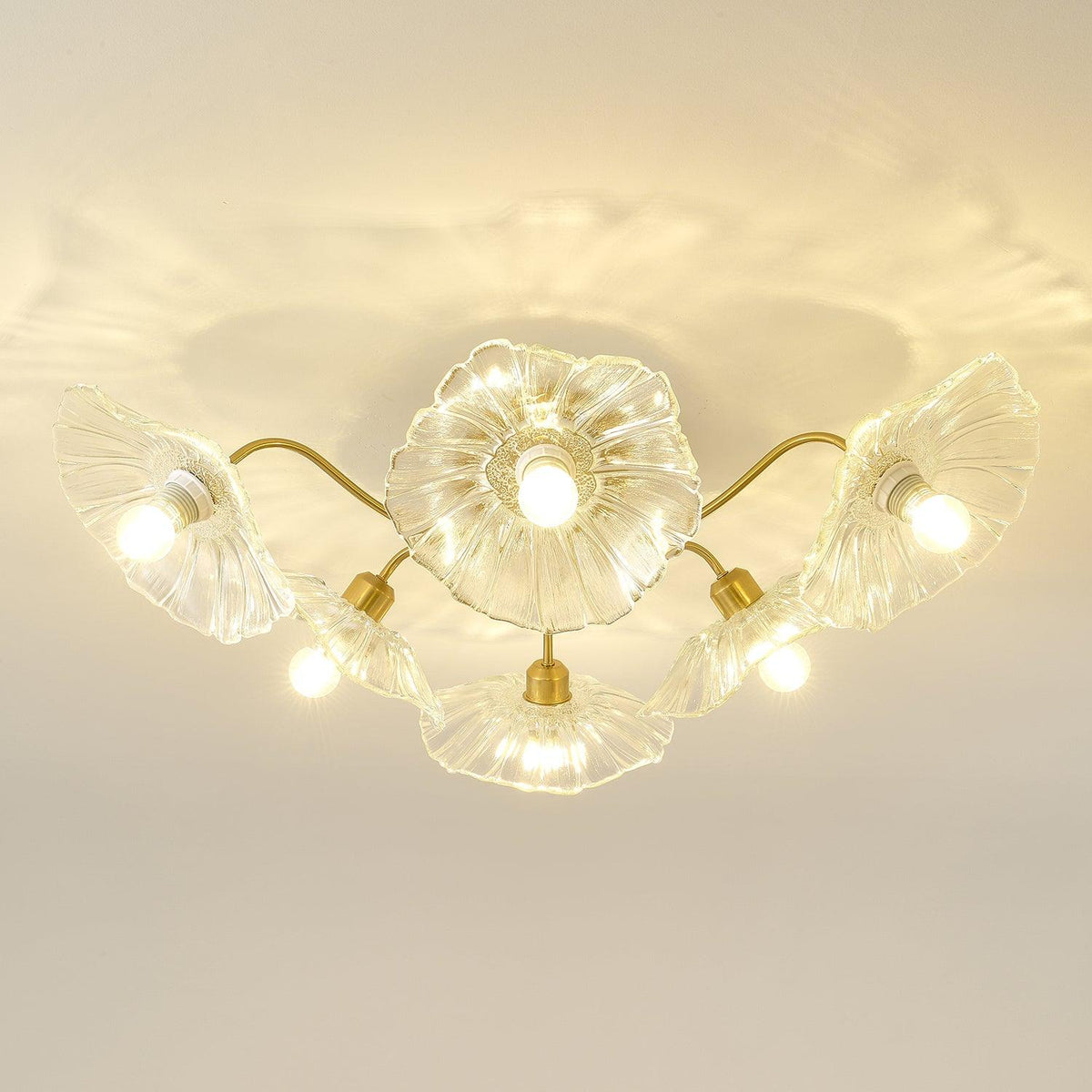 lotus-leaf-glass-ceiling-lamp