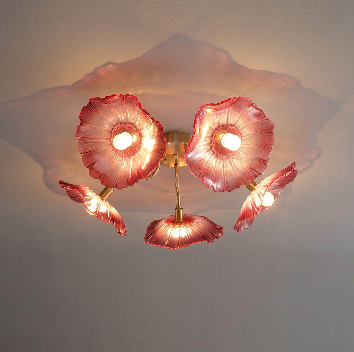 lotus-leaf-glass-ceiling-lamp