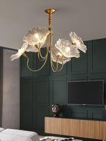lotus-leaf-glass-chandelier