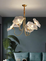 lotus-leaf-glass-chandelier