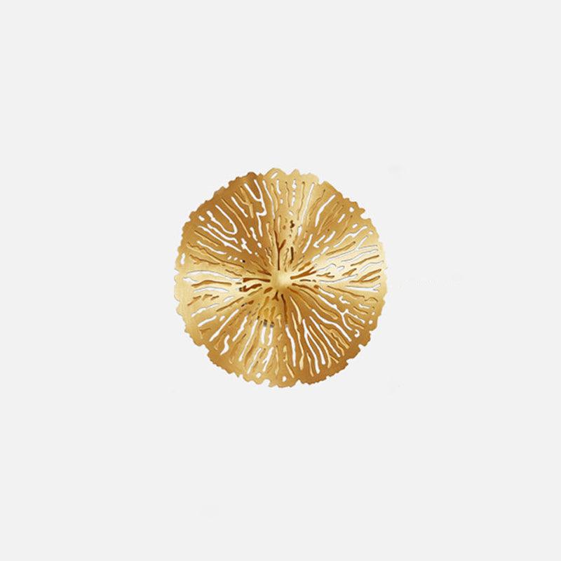 Pure Copper Lotus Leaf Wall Sconce