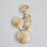 Pure Copper Lotus Leaf Wall Sconce