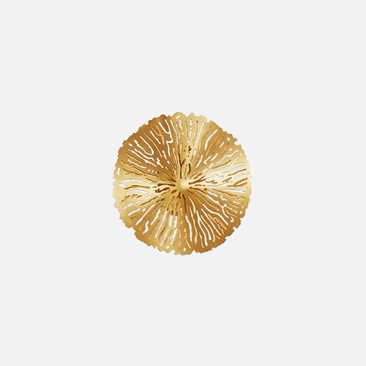 Pure Copper Lotus Leaf Wall Sconce