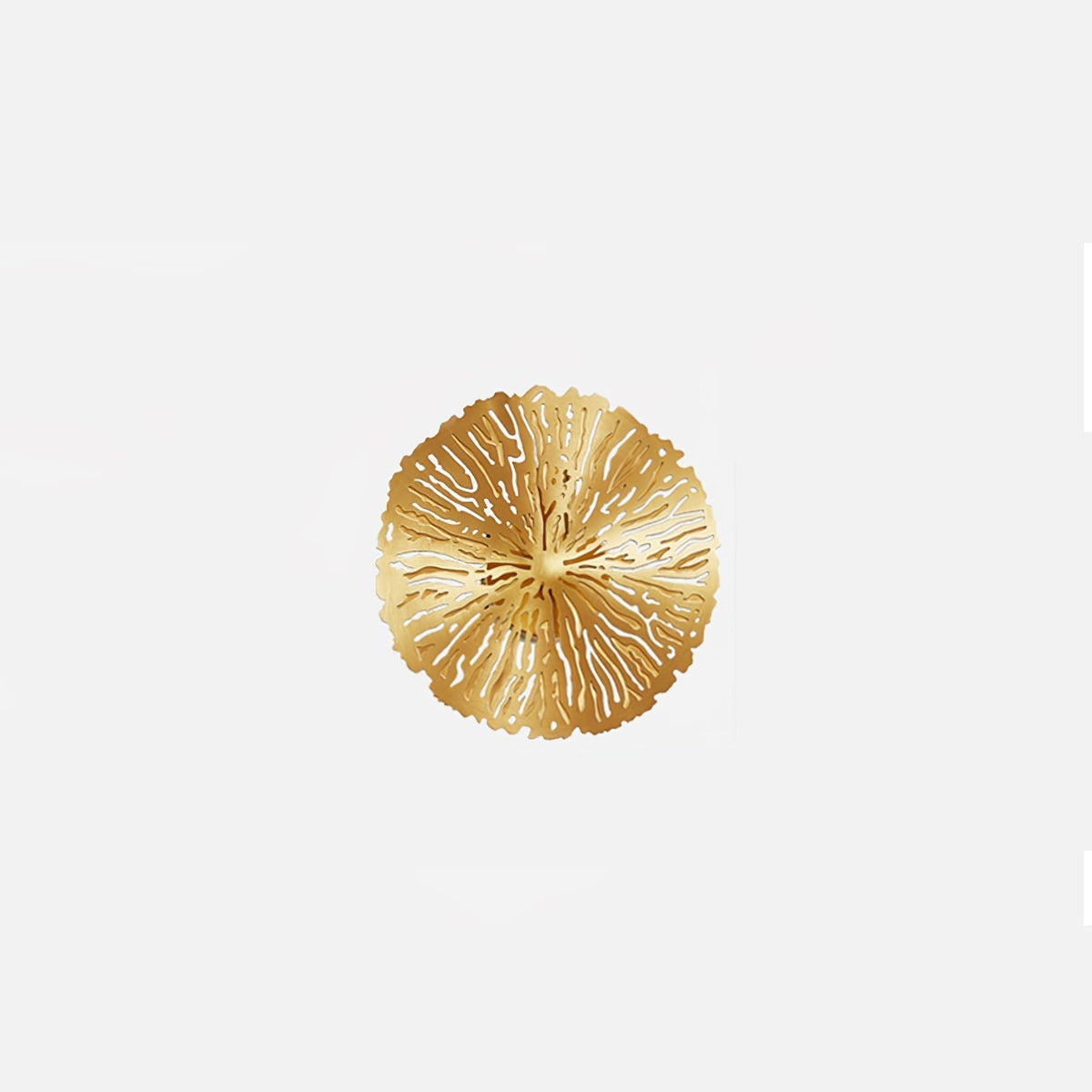 Pure Copper Lotus Leaf Wall Sconce