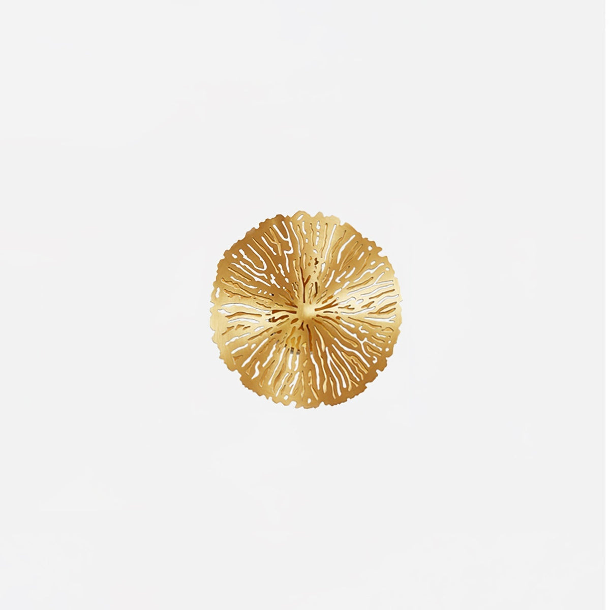 Pure Copper Lotus Leaf Wall Sconce