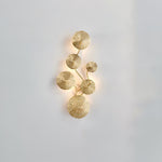 Pure Copper Lotus Leaf Wall Sconce